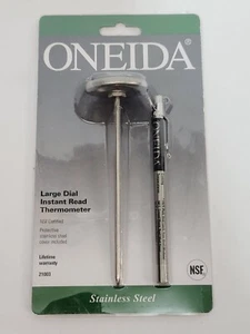Oneida 21003 Large Dial Meat Thermometer with Stainless Steel Sheath #21003 - Picture 1 of 6