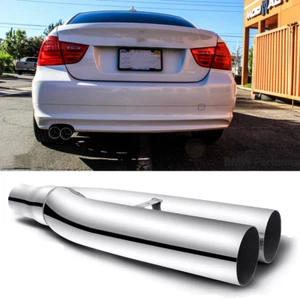 2.5" Inlet 3" Out 19" L Blastpipes Exhaust Muffler Tip For E90 E92 E93 325i 335i - Picture 1 of 13