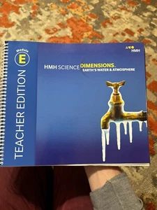 HMH Science Dimensions Earths Water Atmosphere Teacher Edition Module E - Picture 1 of 4
