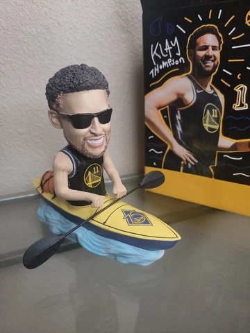 GOLDEN STATE WARRIORS 2022 KLAY THOMPSON KAYAK KLAY SGA BOBBLEHEAD NIB 1/20/22 Cover