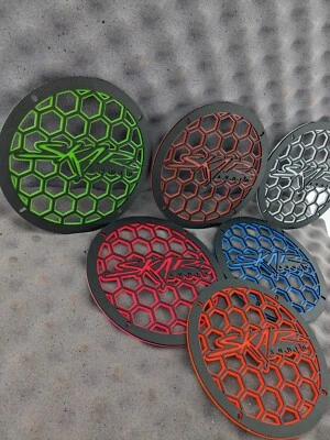 1pc Flat ABS plastic Audio Protective Speakers Grille Skar Audio Mesh Grid - Image 1 of 4