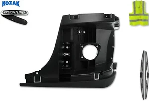 Inner Bumper End Reinforcement w/ Fog Hole Left For Freightliner Cascadia 08-17 - Picture 1 of 8