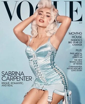 SABRINA CARPENTER - Vogue Magazine - March 2025 - BRAND NEW - IN STOCK