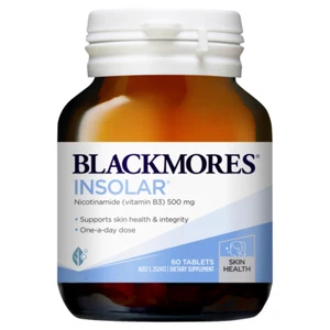 Insolar Skin Health vitamina B3 Blackmores vitamina australiana 60 tabletas - Imagen 1 de 3