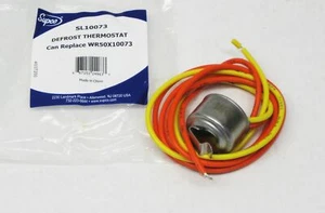 SL10073 Supco Refrigerator Defrost Thermostat for GE WR50X10073 - Picture 1 of 3