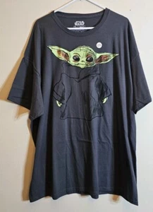 T-shirt Star Wars bambino Yoda Grogu uomo grigia taglia 3XL - Foto 1 di 3