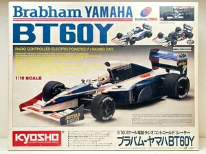Vintage Kyosho Brabham YAMAHA BT60Y 1/10 2WD RC EP F1 Racing Car #4204 NIB 1991 - Picture 1 of 8