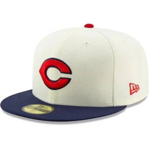 New Era Cincinnati Reds Cream 1935 150th Anniversary Turn Back the Clock 59FIFTY - Picture 1 of 4