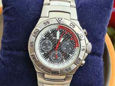 OROLOGIO BREIL Tribe TW0236 Chrono  Cronografo Cinturino Acciaio Uomo Quarzo - Immagine 1 di 4