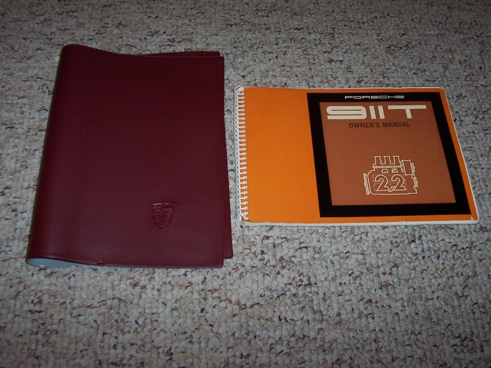 Porsche 911T 911 T 1971 manual del propietario de fábrica juego de libros cupé Targa 2,2 L Foto 1 de 1