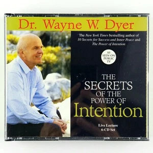 Dr Wayne W Dyer Lecture The Secrets of the Power of Intention 6 CD Set - Picture 1 of 5