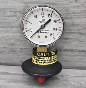 Wallace & Tiernan Gasmanometer mit Etikett - Bild 1 von 7