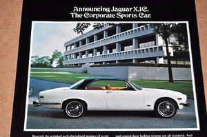 1975 JAGUAR XJC advertisement, Jaguar XJ C, British Leyland Motors - Foto 1 di 2