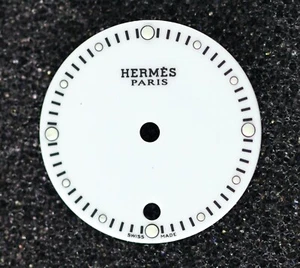 Hermes Zifferblatt Harnais weiß 19mm HA3.710 + HA3.210 - Bild 1 von 2