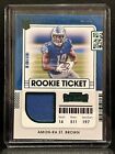 2021 Panini Contenders - Amon-Ra St. Brown - Rookie Ticket Swatches Jersey Patch