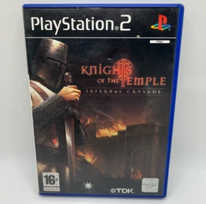 Knights of the temple infernal crusade ps2 playstation 2 gioco FUNZIONANTE PAL - Imagen 1 de 3