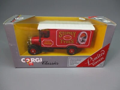 ZA229 CORGI CLASSICS C931 1/43 Camion Thornycroft 1929 Stepney Tyres EdL - Photo 1/4