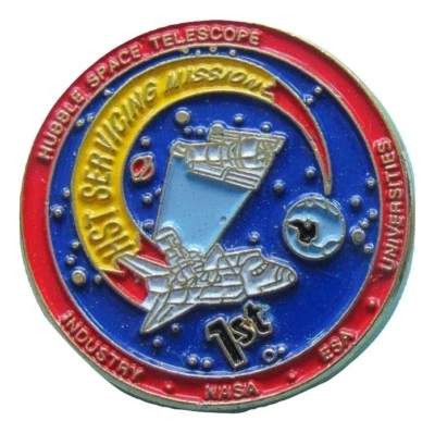 Telescopio Espacial HUBBLE PIN '93 de Colección - Misión de Servicio #1 transbordador Endeavour NASA Foto 1 de 2