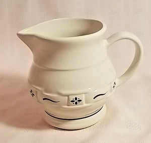 CREMA di ricambio Longaberger ceramica tessuto blu tradizioni - Foto 1 di 7