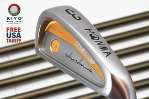 Gold Line【4Star】HONMA LB 606 H&F 4S Irons 3-4-5-6-7-8-9-10-11-SW R1 Irons 10Pcs - Picture 1 of 20