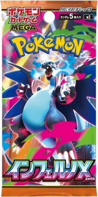 Pokemon Karten Spiel - Expansion Pack Mega Inferno X M2 1Pack Japanisch - Bild 1 von 2