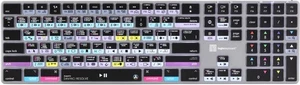 LogicKeyboard TITAN Wireless Backlit Keyboard for DaVinci Resolve - Mac - Picture 1 of 10
