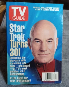 Captain Picard (Patrick Stewart) - Star Trek Turns 30 TV Guide - Picture 1 of 7
