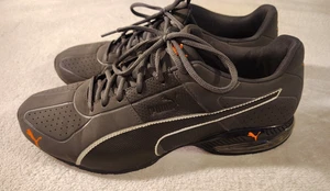 Puma Men's Cell Surin 2 Matte Grey Low Top Lace Up Tennis Sneakers Size 12 - Picture 1 of 18