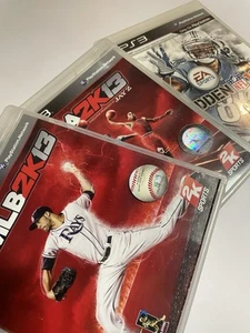 Madden 13 NFL Football, NBA 2K13, MLB 2K13, Playstation PS3 - Komplettes Spielepaket - Bild 1 von 18