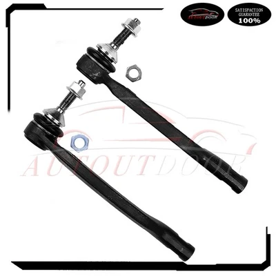 2 piezas de varilla de amarre exterior de dirección delantera apta para Volvo S60 S80 V70 2001-09 Foto 1 de 4