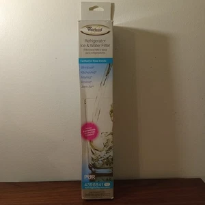 1-PACK Genuine Whirlpool 4396841 Fast Fill PUR Refrigerator Water Filter - Picture 1 of 8
