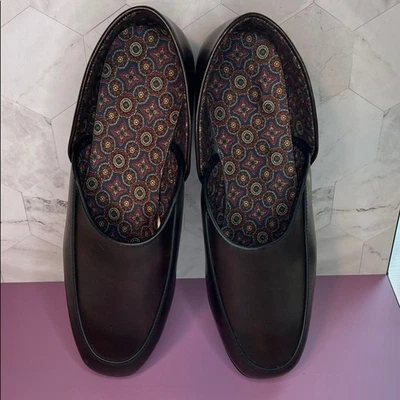 Мужские слипоны Hush Puppies темно-коричневые размер 10 EEE (EW). 016-3661 - Изображение 1 из 4