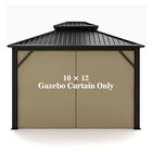 Gazebo Universal Replacement Privacy Curtain – Hugline 10