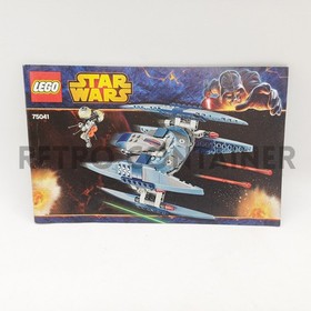 Lego Vintage Instructions Instructions Set 75041 - Star Wars Vulture Droid