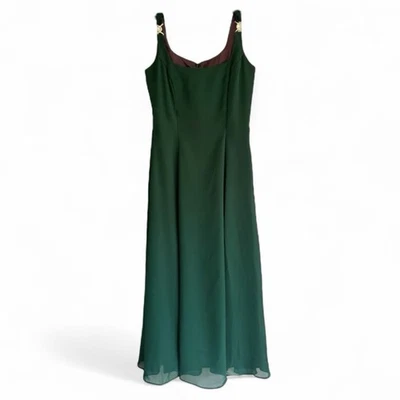 Vestido Formal De Colección Scott MCCLINTOCK Años 90 Joya Correa Cachicho Regencia Hada Talla 4 Foto 1 de 4