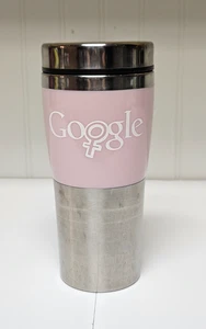 Collectible GOOGLE Breast Cancer Awareness Travel Mug Cup - Picture 1 of 11