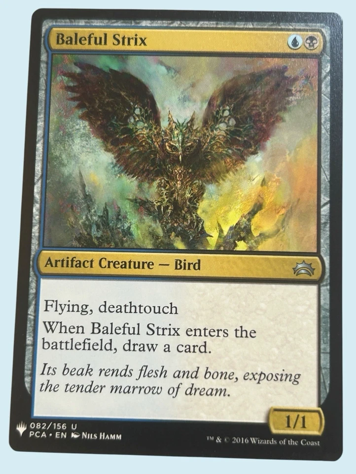 Baleful Strix, Mystery Booster, NM Near Mint, Magic the Gathering MTG - Image 1 of 1