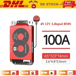 Daly Smart BMS 4S 12V 100A LiFePo4 Akku BMS with Balance NTC +Bluetooth Module - Bild 1 von 18