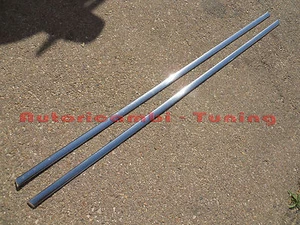 Coppia Modanature Sotto Porta in Acciaio per FIAT 500 F L R EPOCA - Foto 1 di 1