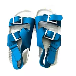 Sandali Zara bambina, blu, 24 mesi, scarpe, spiaggia, casual, estivi - Foto 1 di 5