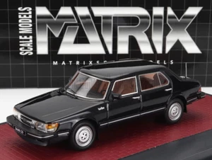 wonderful resin-modelcar 1/43 SAAB 900 CD 1990 - black metallic - lim.edition - Picture 1 of 4