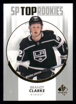 2022-23 SP Authentic Top Rookies #TR5 Brandt Clarke - Image 1 of 2