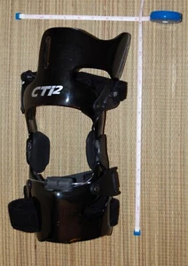 Ossur CTi2 Knee Brace Left ACL MCL LCL PCL Support Missing Straps S/M #I2 - Picture 1 of 4
