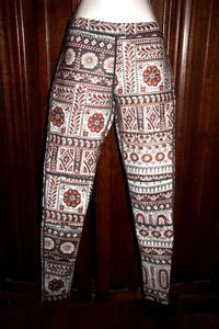 Billabong wetsuit bottoms surf capsule womens S tribal print rust gray ivory - Picture 1 of 8