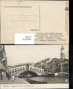 353787,Veneto Venezia Venedig Ponte di Rialto e Panorama Brücke - Picture 1 of 1