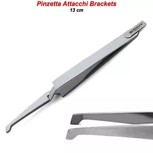 Pinzetta per Attacchi Ortodontici Dentali Tenere Posizionamento Bracket 13 cm CE - Imagen 1 de 5