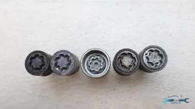 2010 AUDI A5 8F 8T ALLOY WHEELS LOCKING BOLTS & KEY - Image 1 of 2