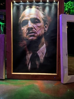 CUSTOM Picture Document Frame Touch, Motion, Wave, LED Lights, natural or paint - Image 1 of 4