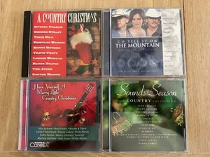 Various Country Christmas 4 CD lot- The Judds - George Strait - Dolly Parton - Picture 1 of 5