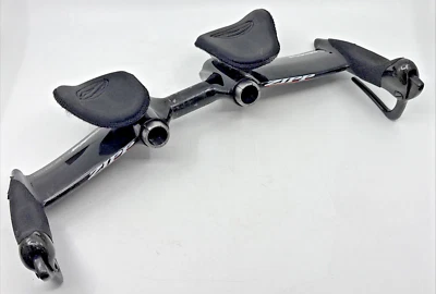 Zipp VUKA AERO Fibra de Carbono Bull Horn Aerobar Abrazadera 26mm MUY BUENA USADA Foto 1 de 4